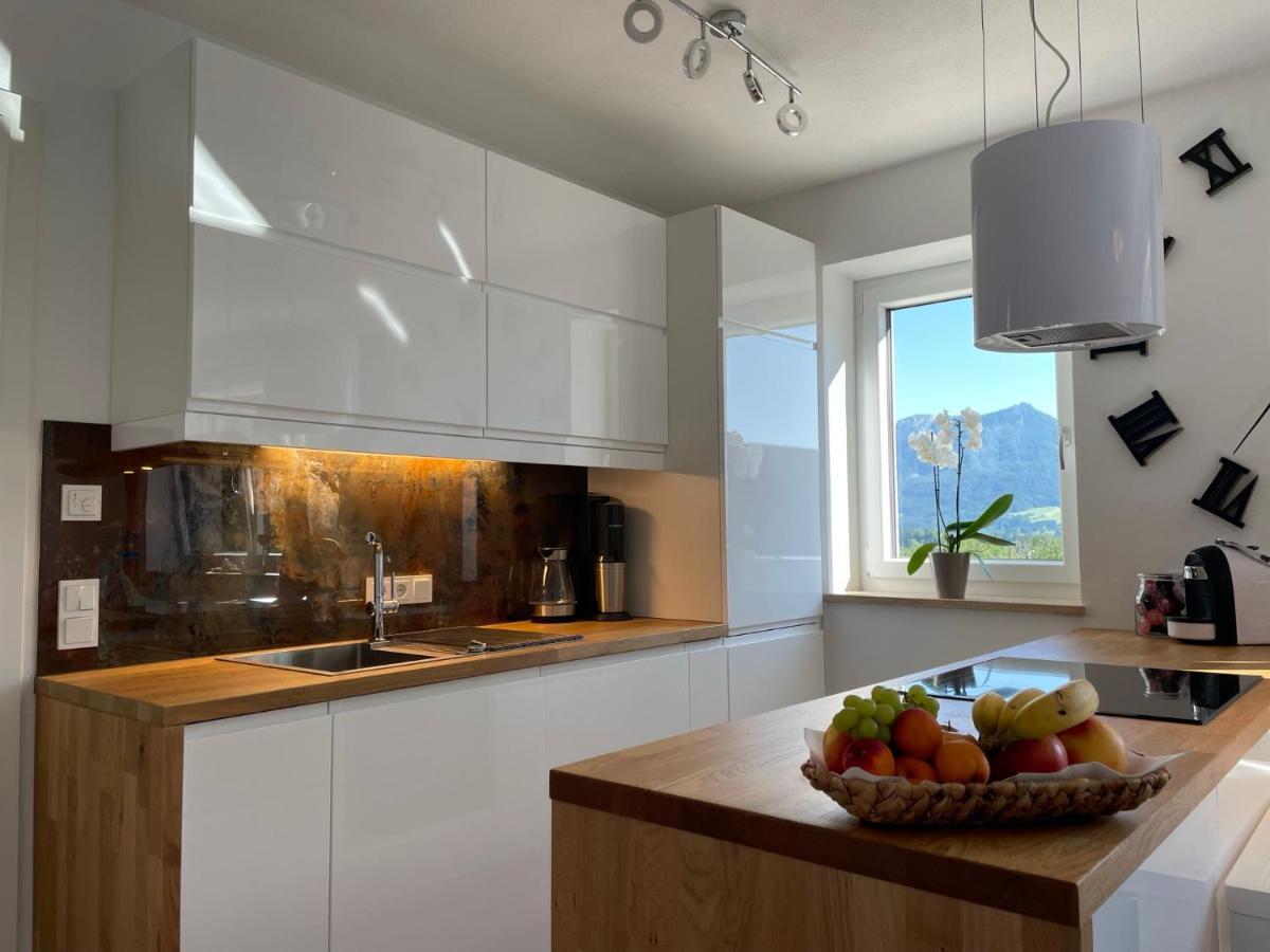 Exclusives Apartment - Auszeit Мондзее Екстериор снимка